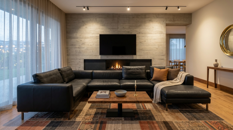 Villa L kanepe ile oturma grubu